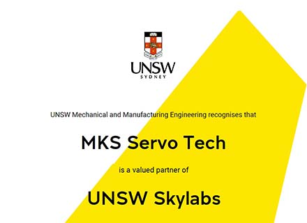 MKS is honored by The University of New South Wales, Australia